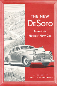 Original Sales Brochure for 1946 DeSoto
