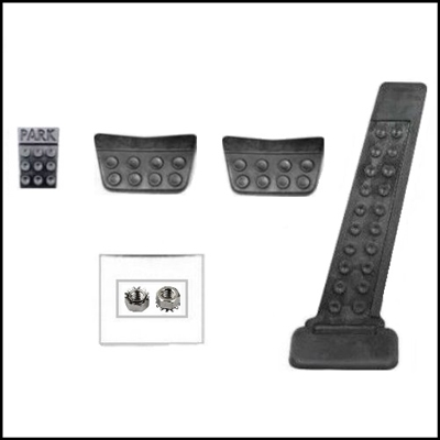 Pedals for 1963-65 Plymouth Belvedere; 1963-64 Fury - Savoy; 1963