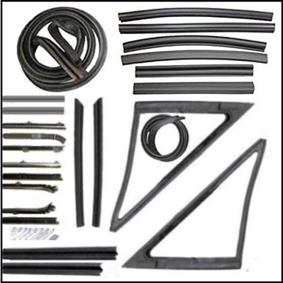 1967-1976 Dodge|Plymouth Dart|Valiant Windshield Weatherstrip Works w