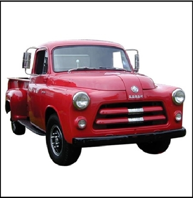 Rear Window Rubber Weatherstrip Seal For 1954-1956 Dodge C-Series Truck - Adhesive Attach
