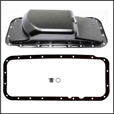 PN 2402307 - 2465195 oil pan w/gasket for 1962-64 Plymouth Fury 